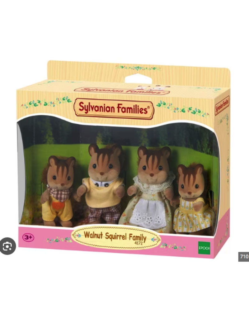 Calico Critters Calico Critters Walnut Squirrel Family