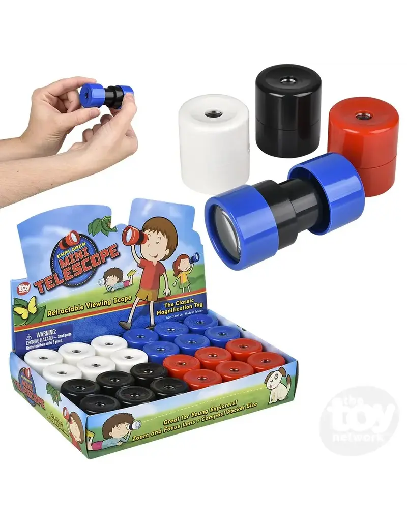 The toy network Novelty Mini Telescope (2"; Colors Vary; Sold Individually)
