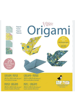 Fridolin Art Supplies Funny Origami Pigeon (20 Sheets; 20 cm x 20 cm)