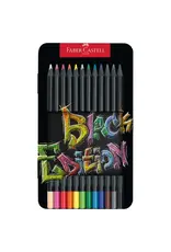 Faber-Castell Art Supplies Black Edition Color Pencils 12