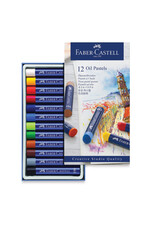 Faber-Castell Art Supplies Goldfaber Studio Oil Pastel Set (Set of 12)