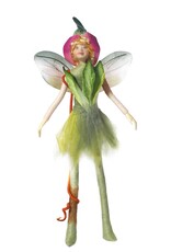 From There To Here Tassie Design Handmade Glitter Fairy Doll with Wings - Joshua