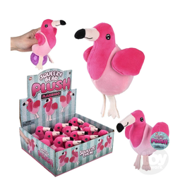 The toy network Fidget Squeezy Bead Plush - Flamingo (3"; Sold Individually)