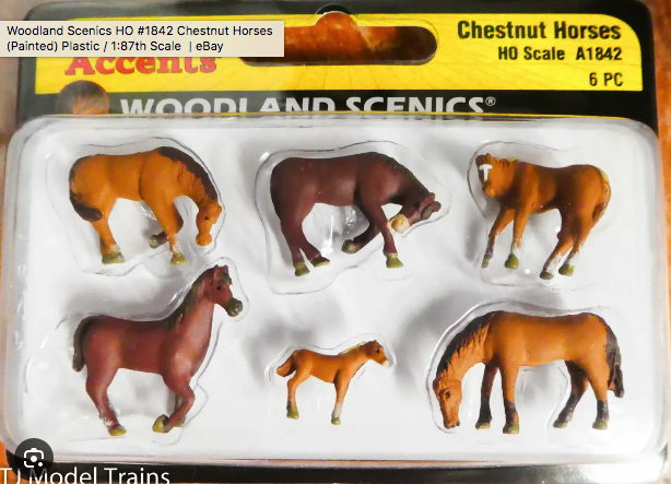 A1842 - Chestnut Horses
