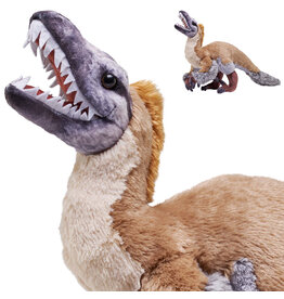 Wild Republic Plush Artist-Dino Velociraptor