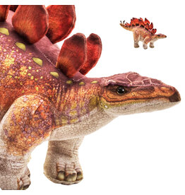 Wild Republic Plush Artist-Dino Stegosaurus