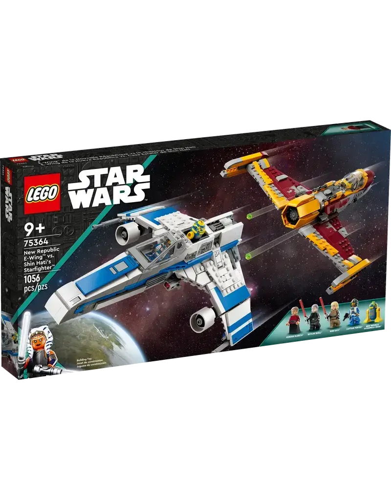 LEGO LEGO Star Wars New Republic E-Wing vs Shin Hati's Starfighter