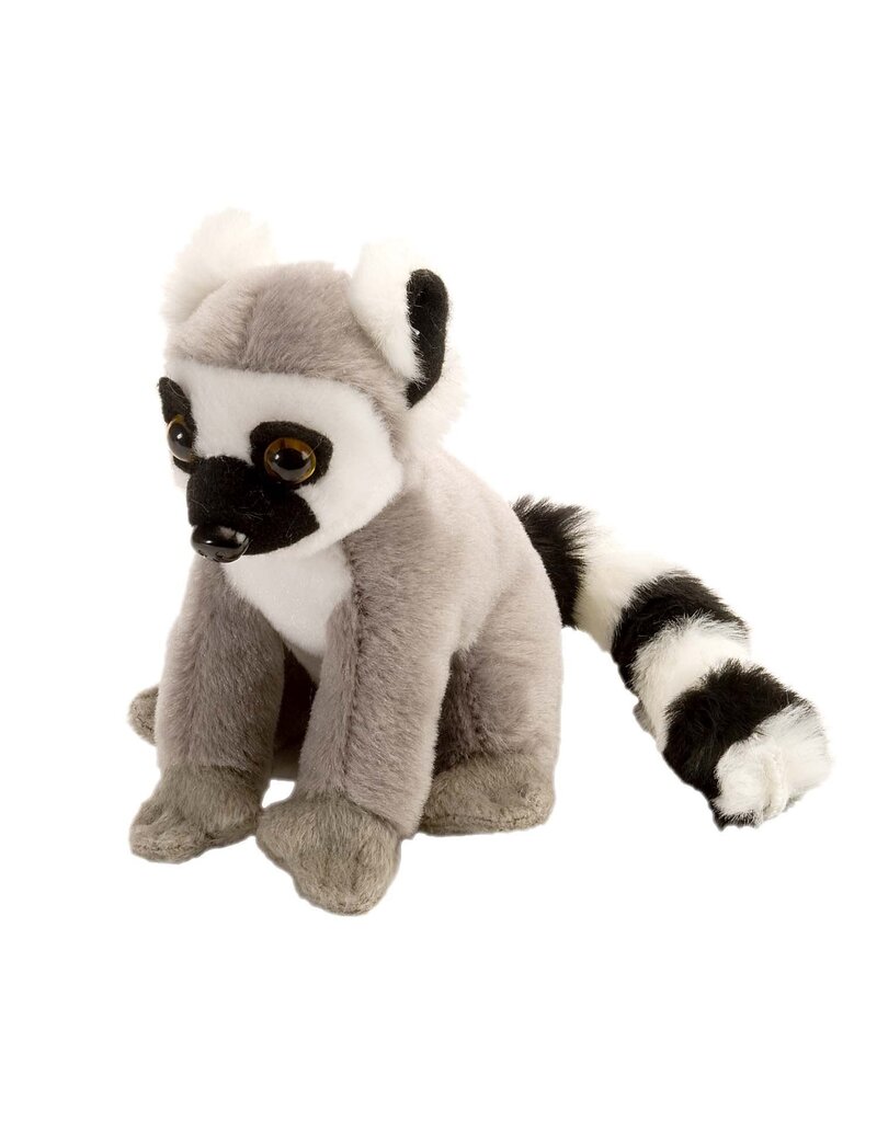 Wild Republic Plush PocketKins Eco Ring Tailed Lemur (5")