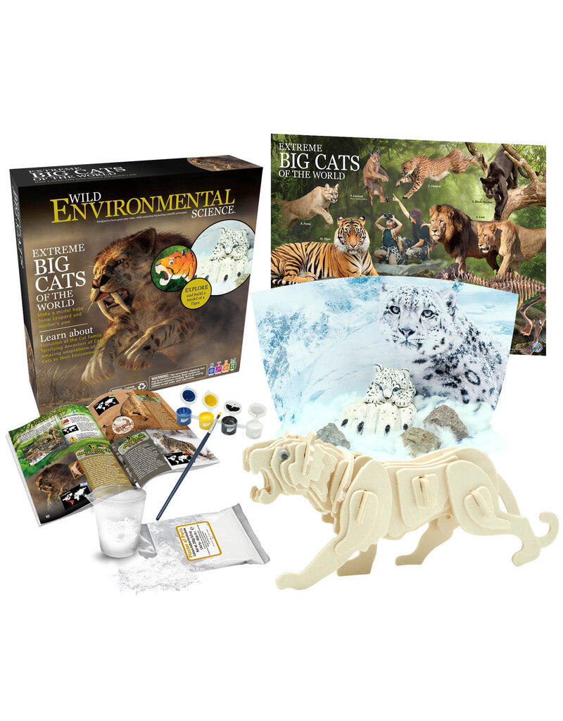 FAIRE Science Kit Extreme Big Cats of the World