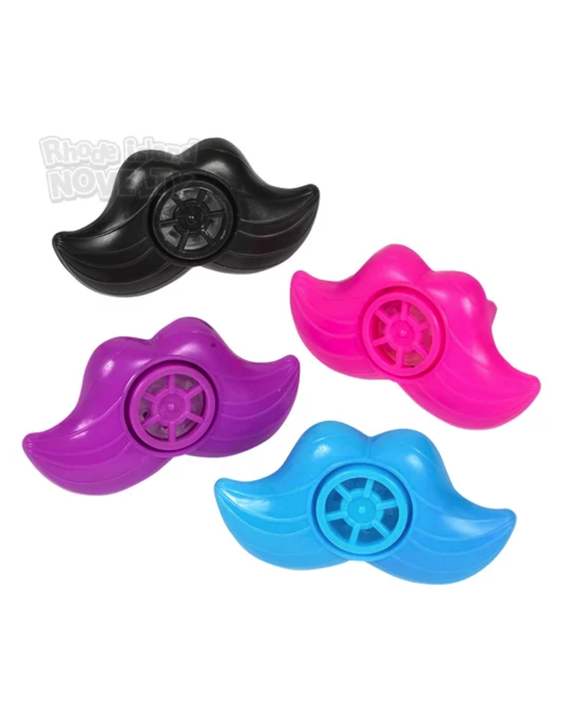 Rhode Island Novelty Novelty Mustache Whistle (Colors Vary; Sold Individually)