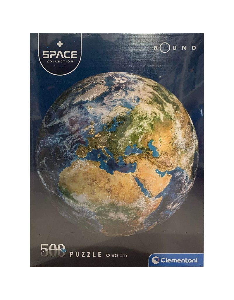 Clementoni Clementoni Space Collection Earth 500 Pieces Round Puzzle