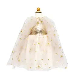 Creative Education (Great Pretenders) Costume Golden Glam Party Dress (Size 5-6)