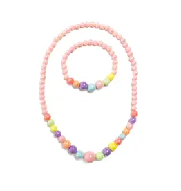 Creative Education (Great Pretenders) Jewelry Pearly Pastel Necklace & Bracelet