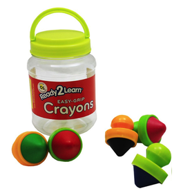 FAIRE Easy Grip Crayons - Set of 6