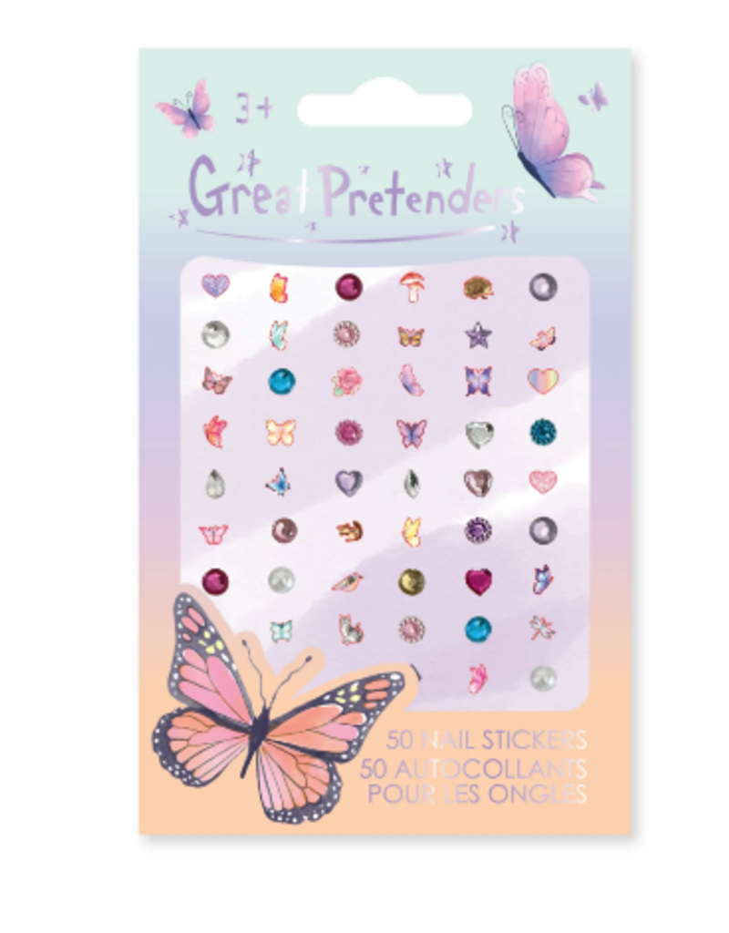 Creative Education (Great Pretenders) Craft Butterfly Nail Stickers