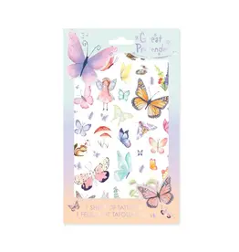 Creative Education (Great Pretenders) Art Supplies Float Like A Butterfly Temporary Tattoos