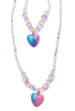 Creative Education (Great Pretenders) Galaxy Heart Necklace and Bracelet