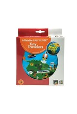 Tedco Toys Educational Inflatable Globe Tiny Traveler (12" Diameter)