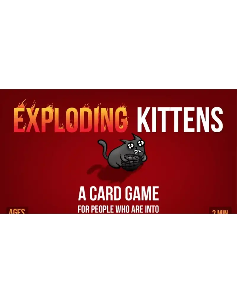 Asmodee Game Exploding Kittens