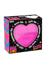 Schylling Toys Needoh Squeeze Hearts (Assorted Colors)