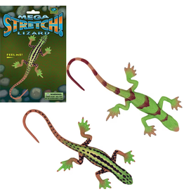 Club Earth Novelty Mega Stretch Lizard (Colors Vary; Sold Individually)