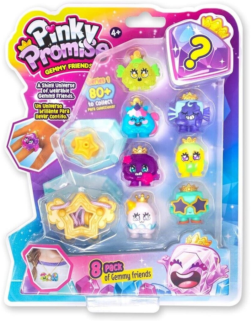 Pinky Promise Pinky Promise Gemmy Friends 8 Pack (Series 1)