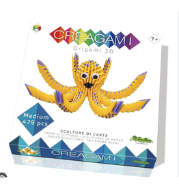 Smart Toys & Games Creagami - Octopus 3D Origami Set ( Medium - 479 Pcs)