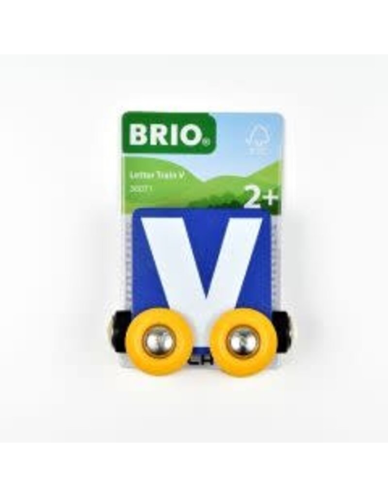 Brio Letter Train - "V"