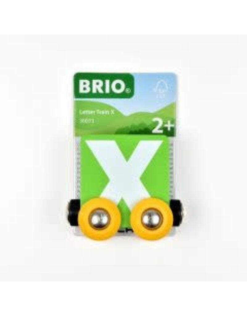 Brio Letter Train - "X"