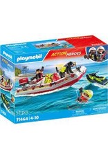 Playmobil Playmobil Action Heroes Fireboat with Aqua Scooter
