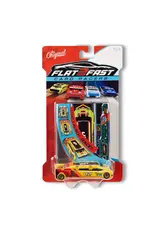 LUKI LAB Novelty Flat 2 Fast Card Racers Yellow Car 42