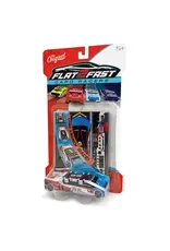 LUKI LAB Novelty Flat 2 Fast Card Racers Sky White Car 66