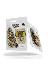 Geek Toys Pocket Size Piecezz Wooden Puzzle - Elephant
