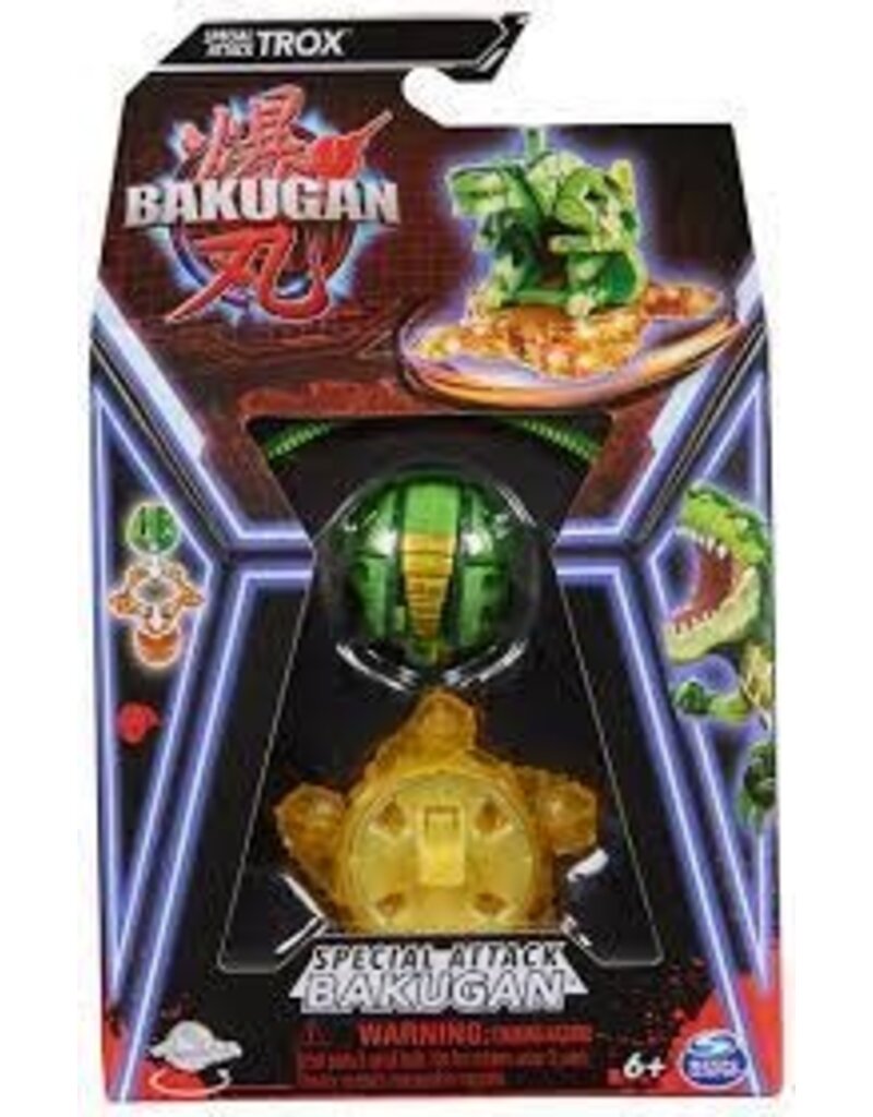 Spin Master Bakugan, Special Attack Trox, Spinning Collectible