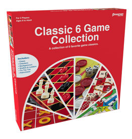 Pressman Toy Corp. Game Classic 6 Game Collection