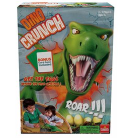 Pressman Toy Corp. Game Dino Crunch with Card Game Bonus
