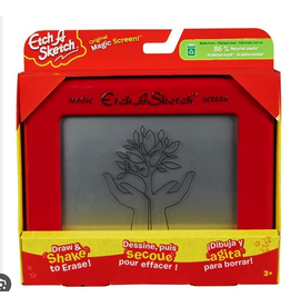 Gund Fidget Etch A Sketch - Draw & Shake to Erase!