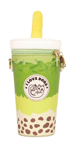 Novelty Wristlet - Matcha Boba