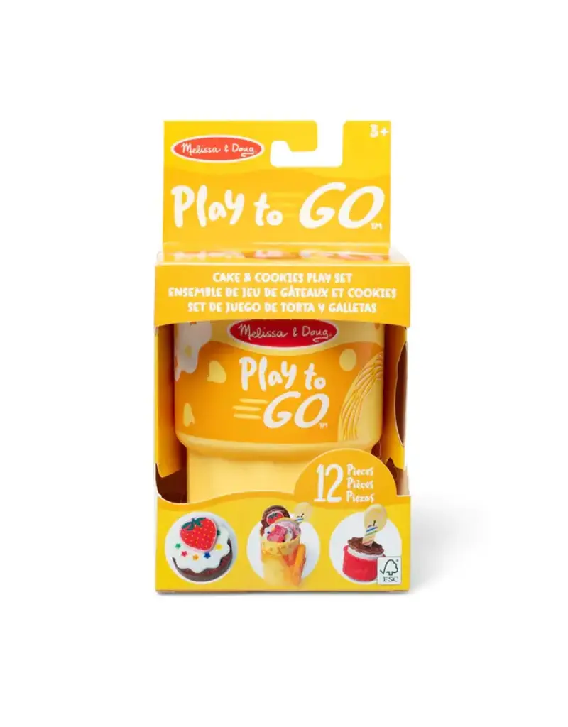 Melissa & Doug Play to Go Cake & Cookies Play Set
