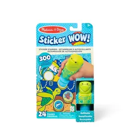 Melissa & Doug Art Supplies Sticker WOW! Sea Turtle with Book & Stickers