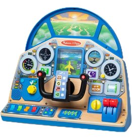 Melissa & Doug Pretend Play Jet Pilot Interactive Dashboard