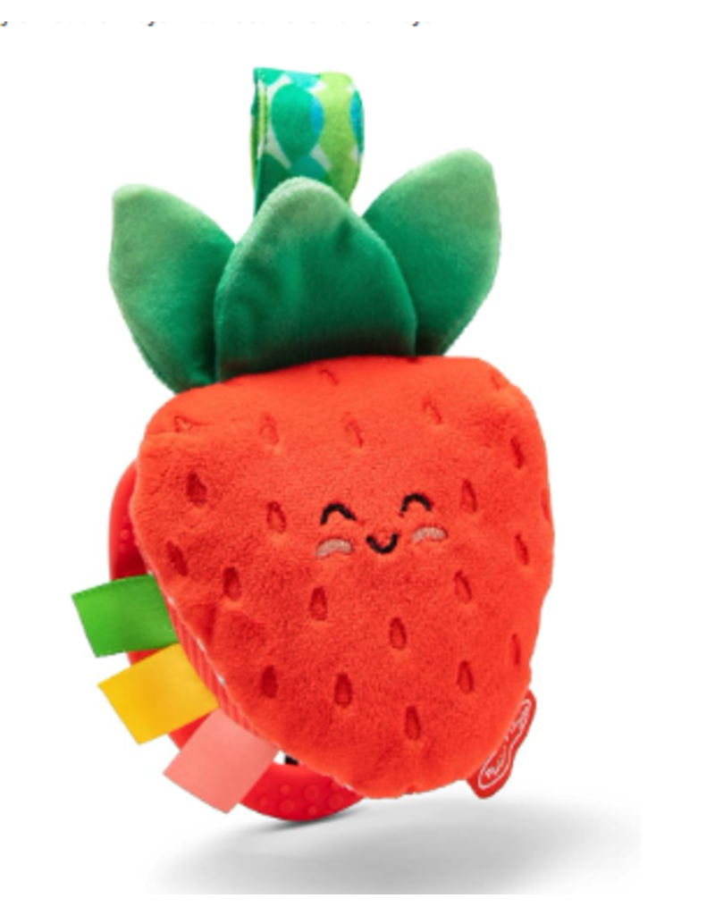 Melissa & Doug Strawberry Take Along Toy with Teether