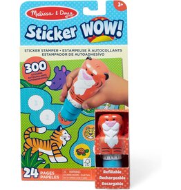 Melissa & Doug Craft Sticker WOW! Activity Pad Set - Tiger
