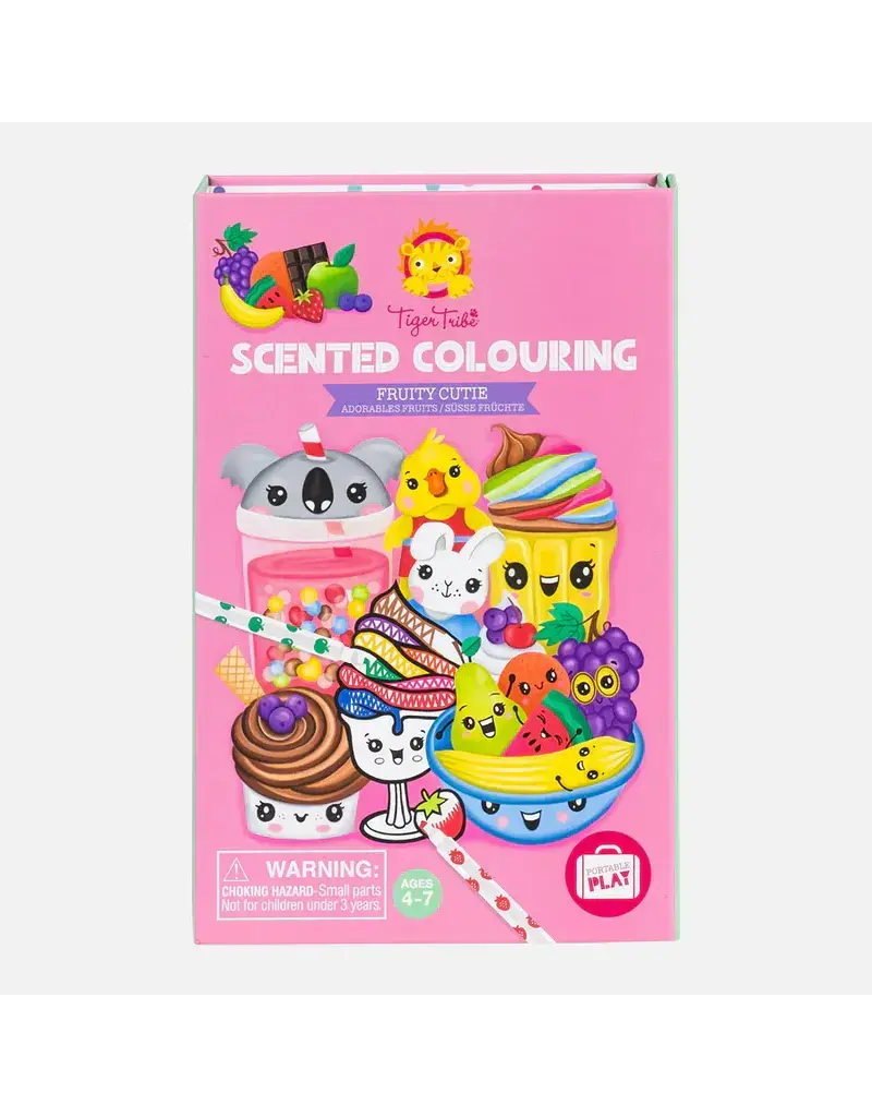 Tiger Tribe Scented Coloring - Fruitie Cutie