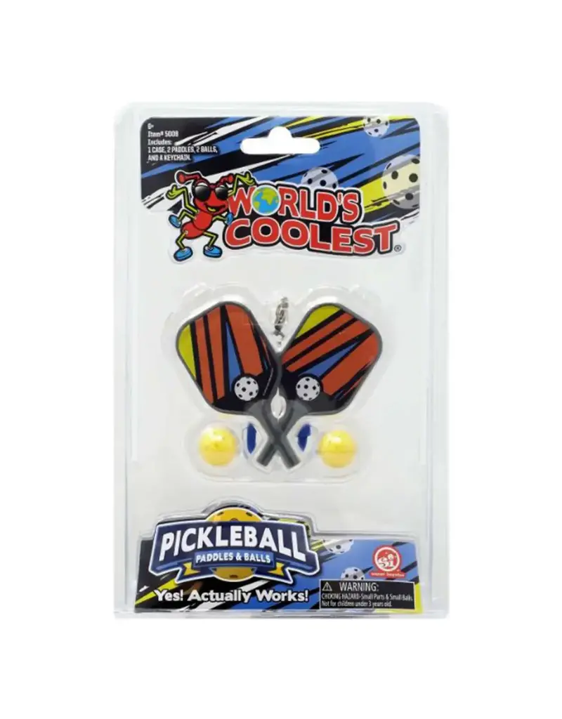 Worlds Smallest World's Coolest / Smallest Pickleball Game
