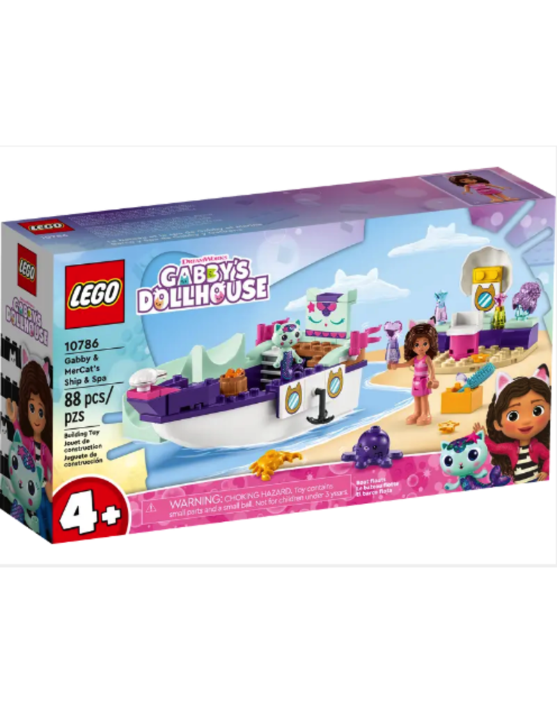 LEGO LEGO Gabby's Dollhouse - Gabby & Mercat's Ship & Spa