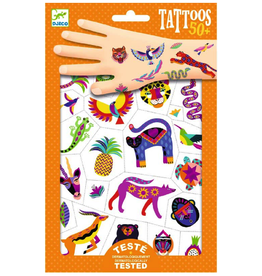 DJECO Craft Temporary Tattoos Wild Beauty