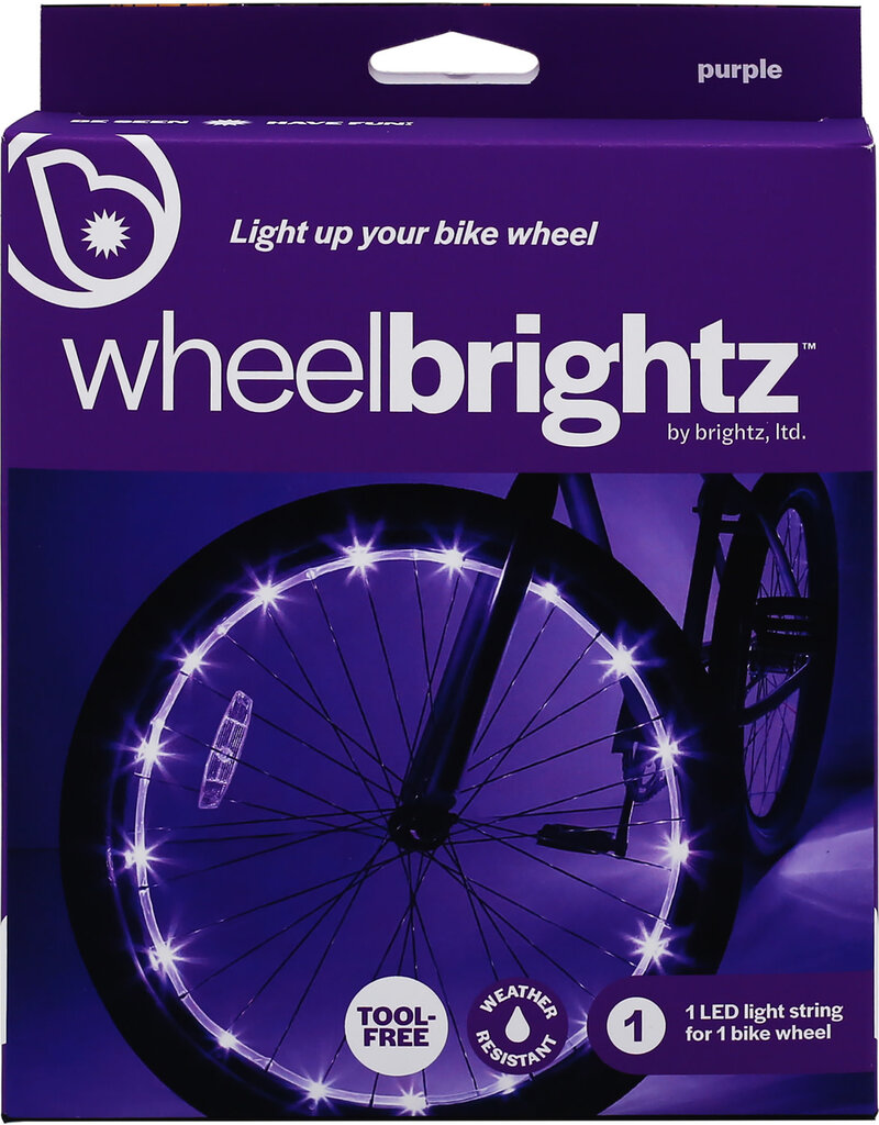 Bike Brightz Wheel Brightz Bike Light Purple