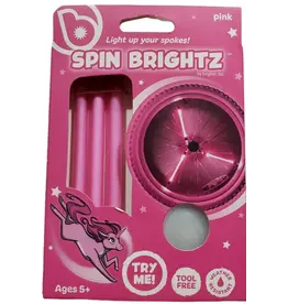 Bike Brightz Spin Brightz  Pink LED Bicycle Spoke Lights