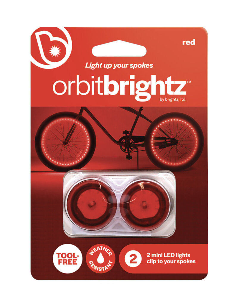 Bike Brightz Red Orbitbrightz Bike Light
